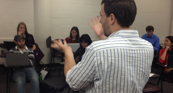 Teaching at TechChange: Crowdmaps, cell phones, and zombies Photo